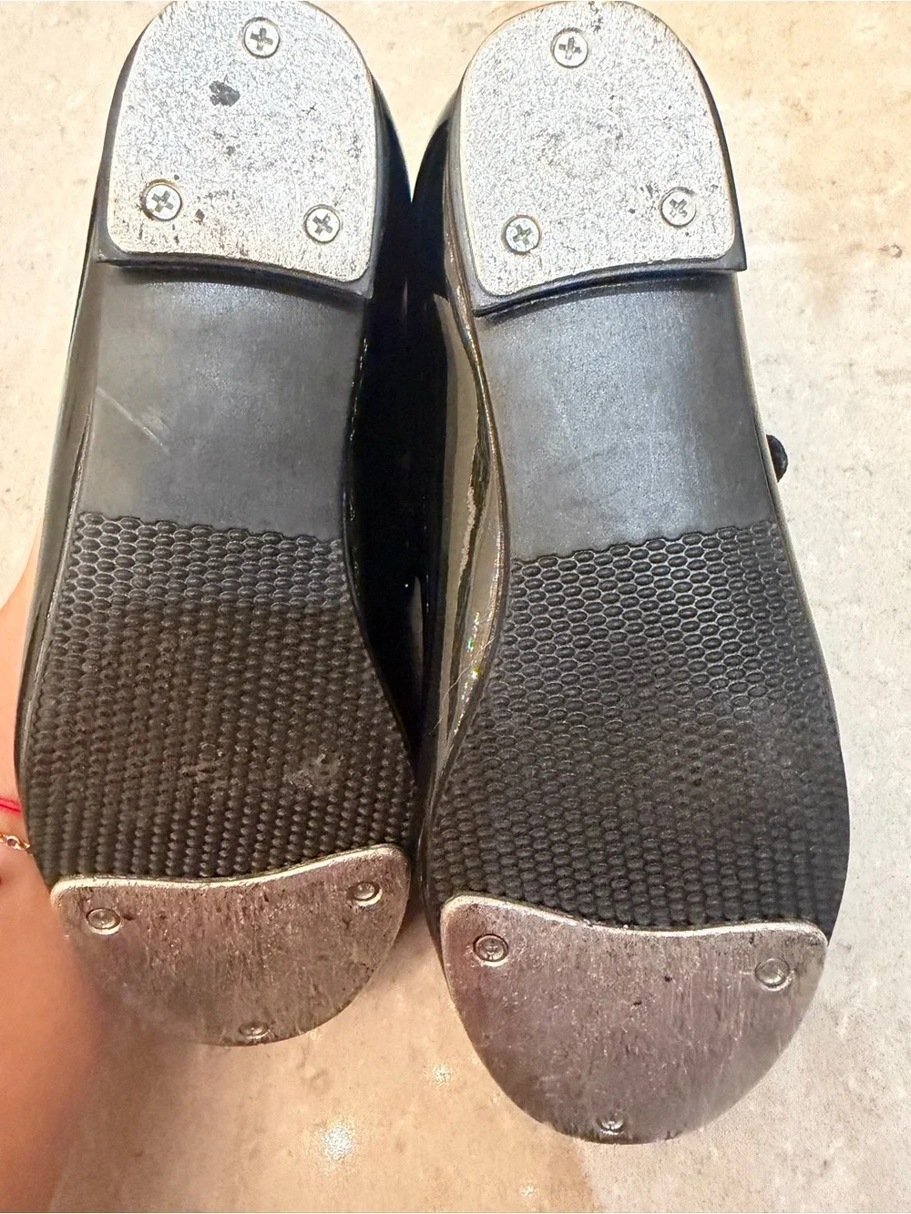 Girls' Black Tap shoes size